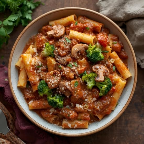 Hausgemachte Pasta bei Rally Pizzeria